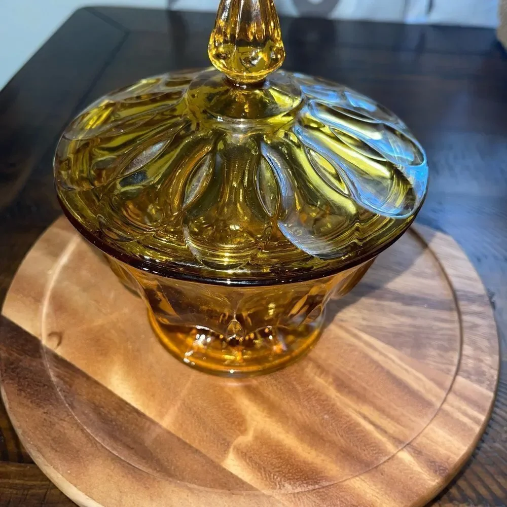 Anchor Hocking Fairfield Candy Dish -  Vintage